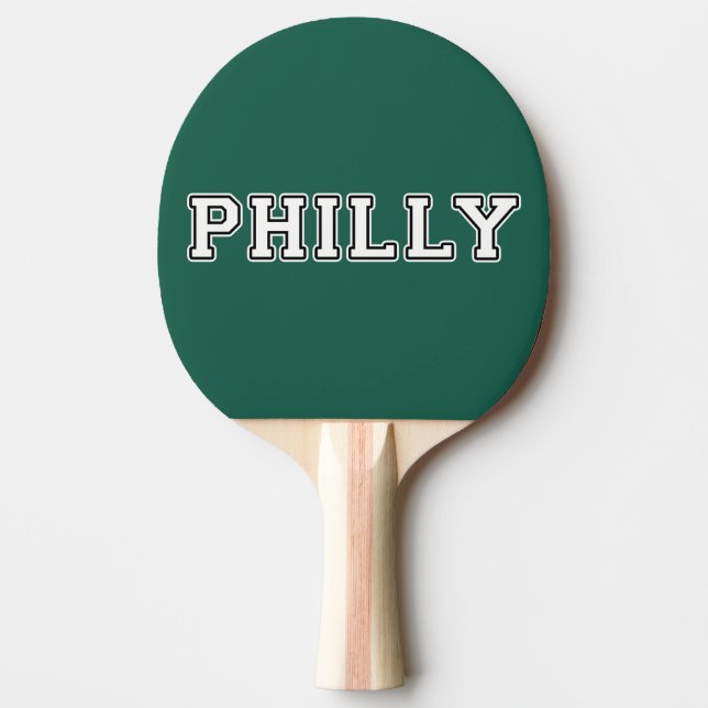 Philadelphia Pennsylvania Tischtennis Schläger (Vorderseite)
