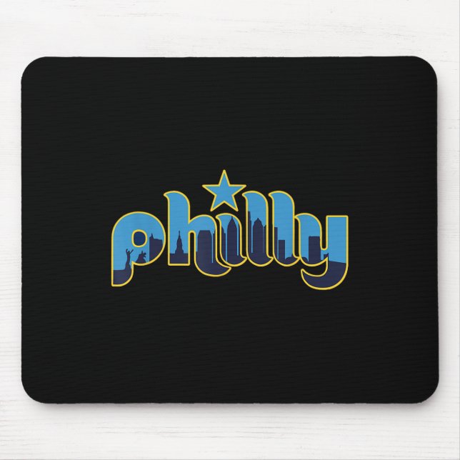 Philadelphia Philly - Throwback Design - Clic Mousepad (Vorne)