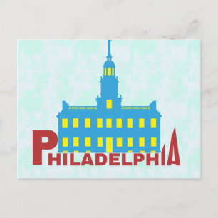 Philadelphia Postkarte
