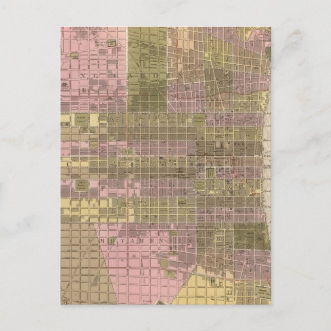 Philadelphia Postkarte (Vorderseite)