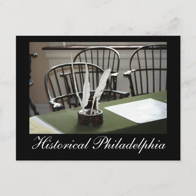 Philadelphia Postkarte (Vorderseite)