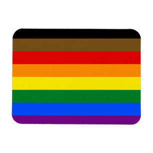 Philadelphia Pride Flag LGBTQ Magnet