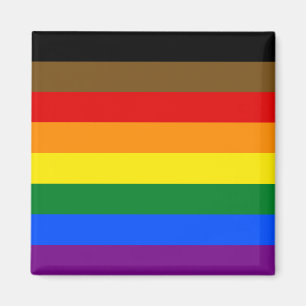 Philadelphia Pride Flag LGBTQ Magnet