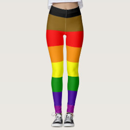 Philadelphia Pride Flag Regenbogen LGBT Leggings