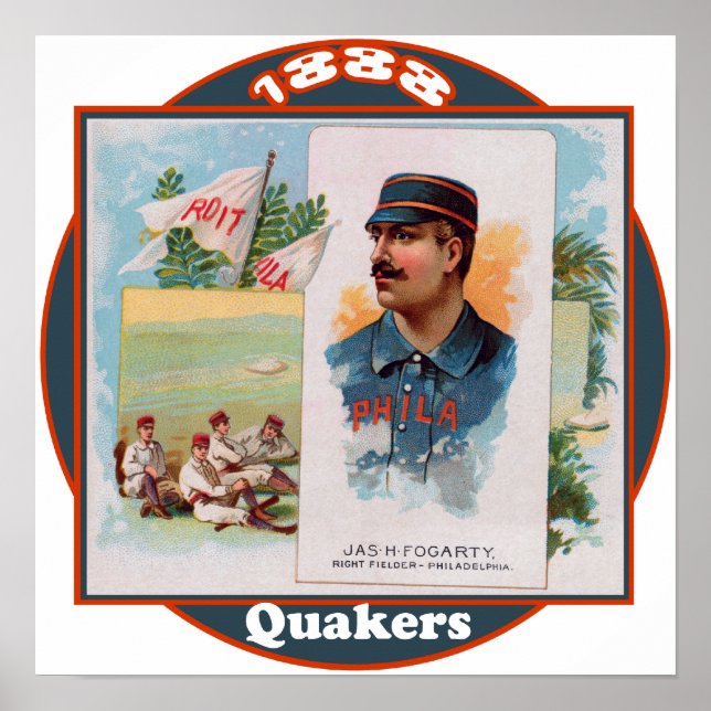Philadelphia Quakers Poster (Vorne)