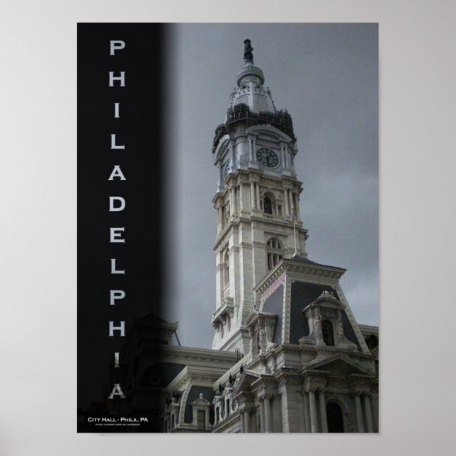Philadelphia - Rathaus Poster (Vorne)