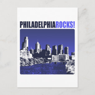 Philadelphia Rocks! Postkarte