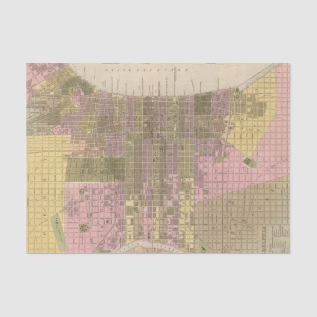 Philadelphia Seidenpapier (Vorderseite)