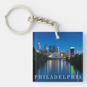 Philadelphia-Skyline an der Schlüsselanhänger