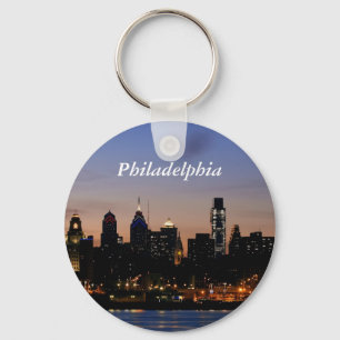 Philadelphia Skyline at Twilight Schlüsselanhänger