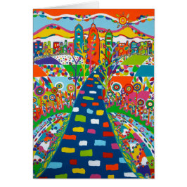 Philadelphia Skyline Blank Card