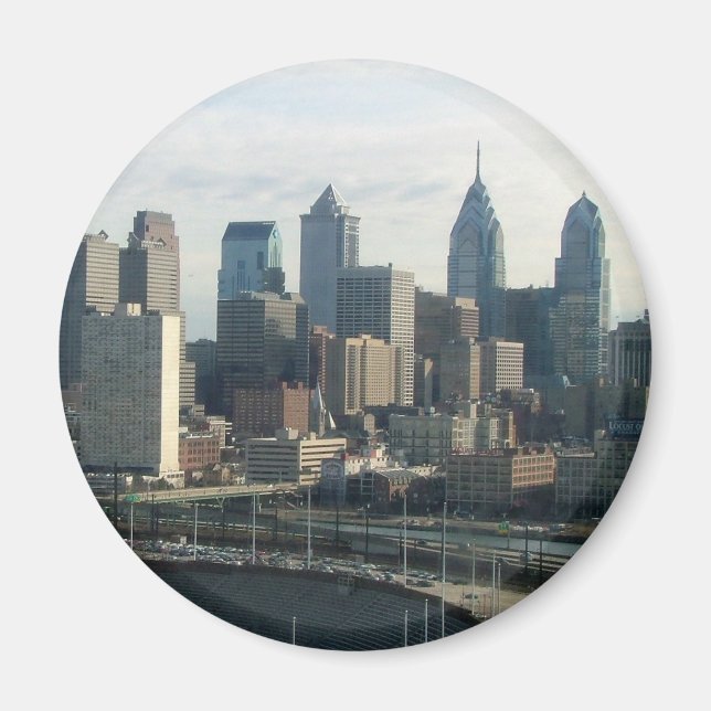 Philadelphia Skyline Magnet (Vorne)