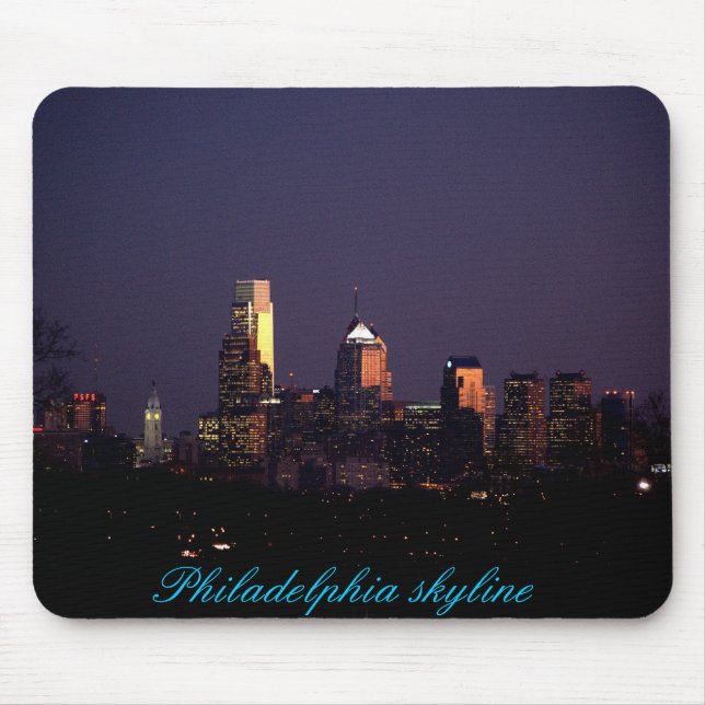 Philadelphia-Skyline mousepad (Vorne)
