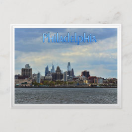 Philadelphia Skyline Postkarte