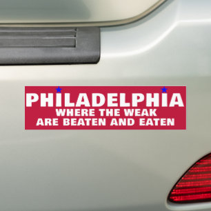 PHILADELPHIA SPORTS AUTOAUFKLEBER