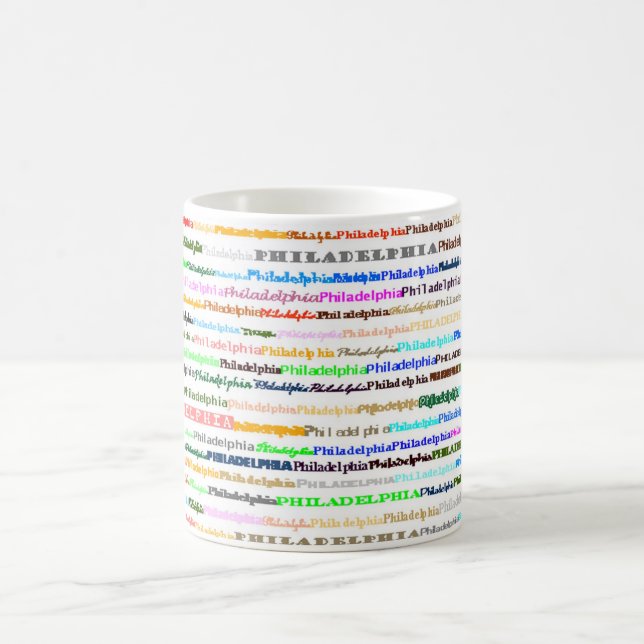 Philadelphia-Tasse Kaffeetasse (Mittel)