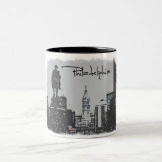 Philadelphia-Tasse Zweifarbige Tasse