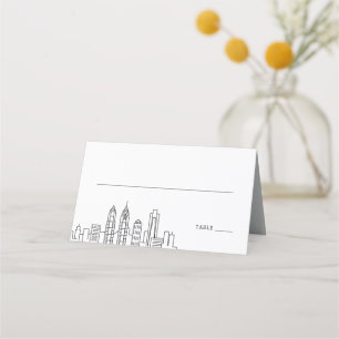Philadelphia Wedding Place Table Name Cards Platzkarte