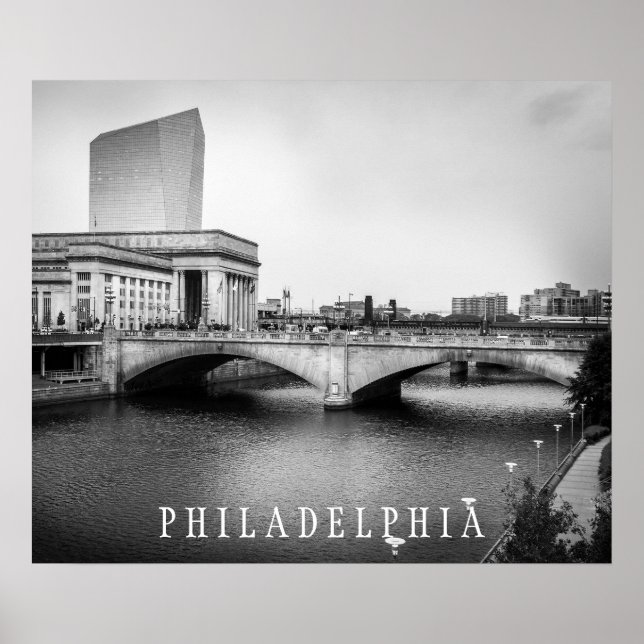 Philadelphia's 30th Street Station Poster (Vorne)