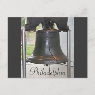 Philadelphia's große Glockenpostkarte Postkarte