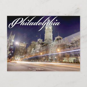 Philadelphie Carte postale " Hôtel de ville à la n