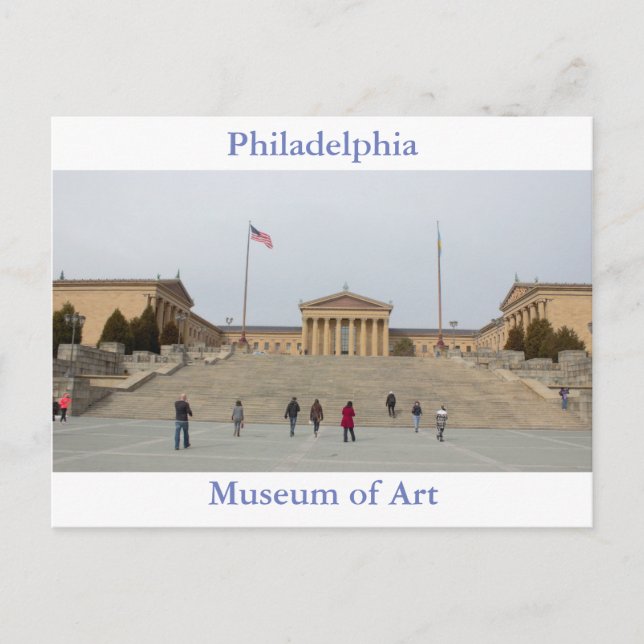 Philadelphie Musée d'Art Carte postale (Devant)