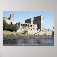 Philae Aswan, Wüste im oberen Ägypten