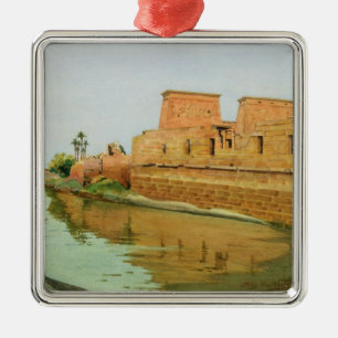 Philae auf dem Nil, 1894 Ornament Aus Metall