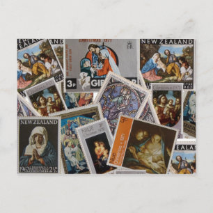 Philatelist 4 postkarte