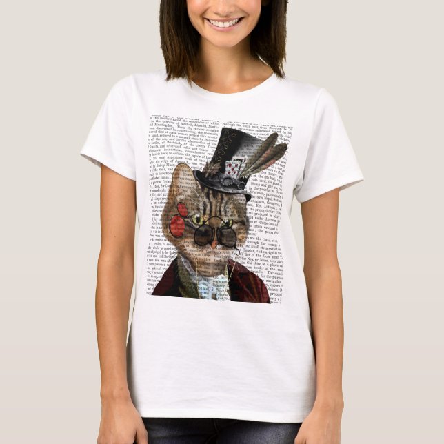 Phileas Feline Steampunk Cat & Top Hat 2 (Vorderseite)