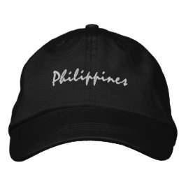 Philiippines Baseball Hat Bestickte Baseballkappe