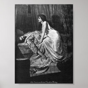 Philip Burne-Jones - der Vampir, 1897 Poster