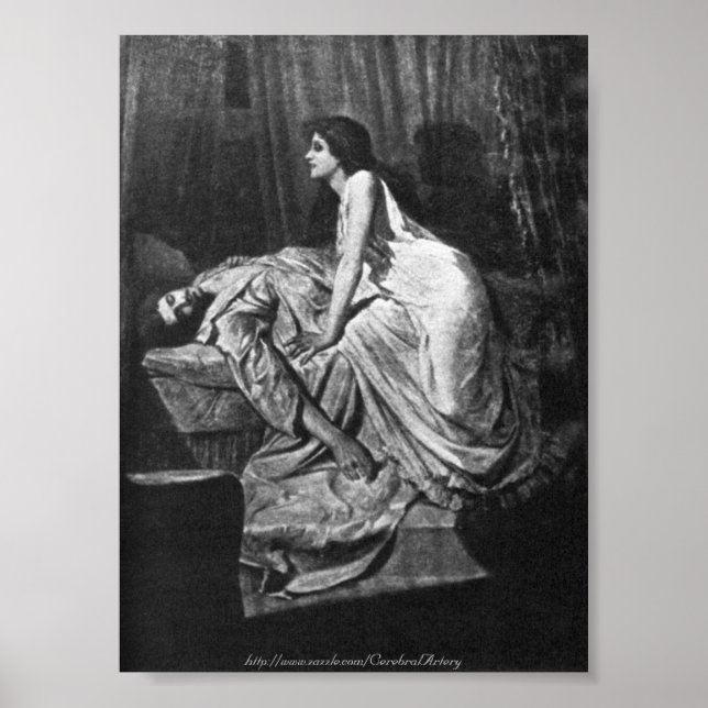 Philip Burne-Jones - The Vampire, 1897 Poster (Vorne)