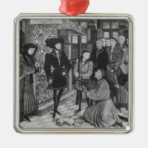 Philip das gute, Herzog von Burgunder Silbernes Ornament