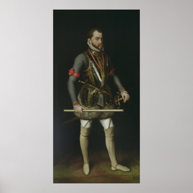 Philip II  of Spain Poster (Vorne)