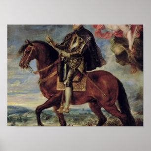 Philip II von Sieg gekrönt, 1628 Poster