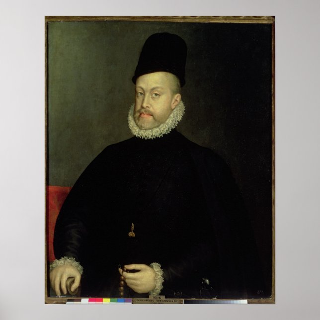 Philip II von Spanien 1565 Poster (Vorne)