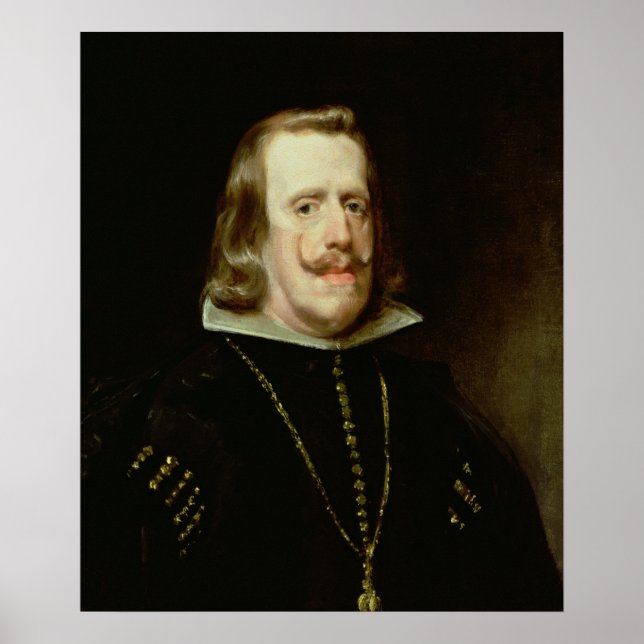 Philip IV, Spanien, um 1656 Poster (Vorne)
