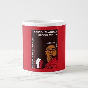 Philip Vera Cruz Pacific Islander Erbe Monat Jumbo-Tasse