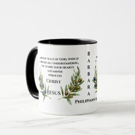 Philipans 4:7 Frieden der Tasse Gottes