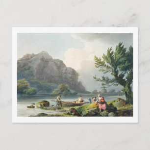 Philippe de Loutherbourg See von Wyndermere, für Postkarte