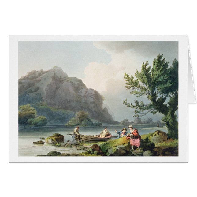 Philippe de Loutherbourg | Wyndermere-See, für (Vorderseite (Horizontal))