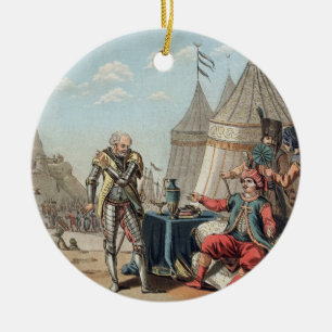 Philippe Villiers de L'Isle-Adam (1464-1534) refus Keramikornament