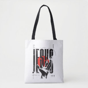 Philipper 2:9 Name Über Allen Namen Retro Grunge Tasche