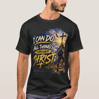 Philipper 4:13 Christliches T-Shirt