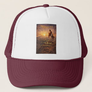 Philipper 4:13 Christliches Trucker Cap Truckerkappe