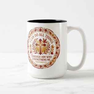 Philipper 4:13 Kaffeetasse Christliche Bibelverse