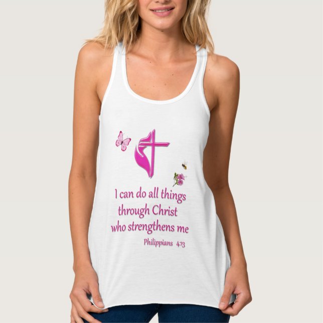 Philipper 4:16  tank top (Vorderseite)