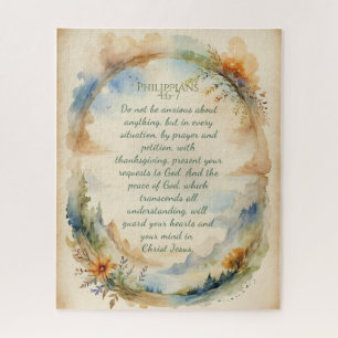 Philipper 4:6–7 Christliches Ermutigungsgeschenk