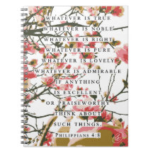 Philipper 4:8 Floral